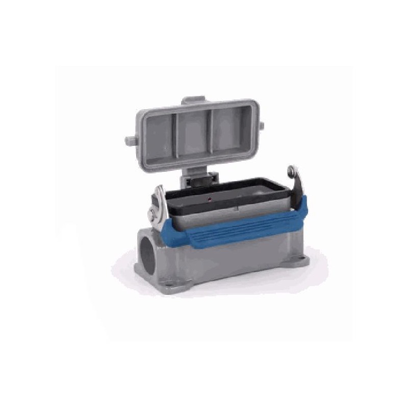 Embase en saillie 16B, Aluminium moulé sous pression, IP65, Sortie horizontale, M25